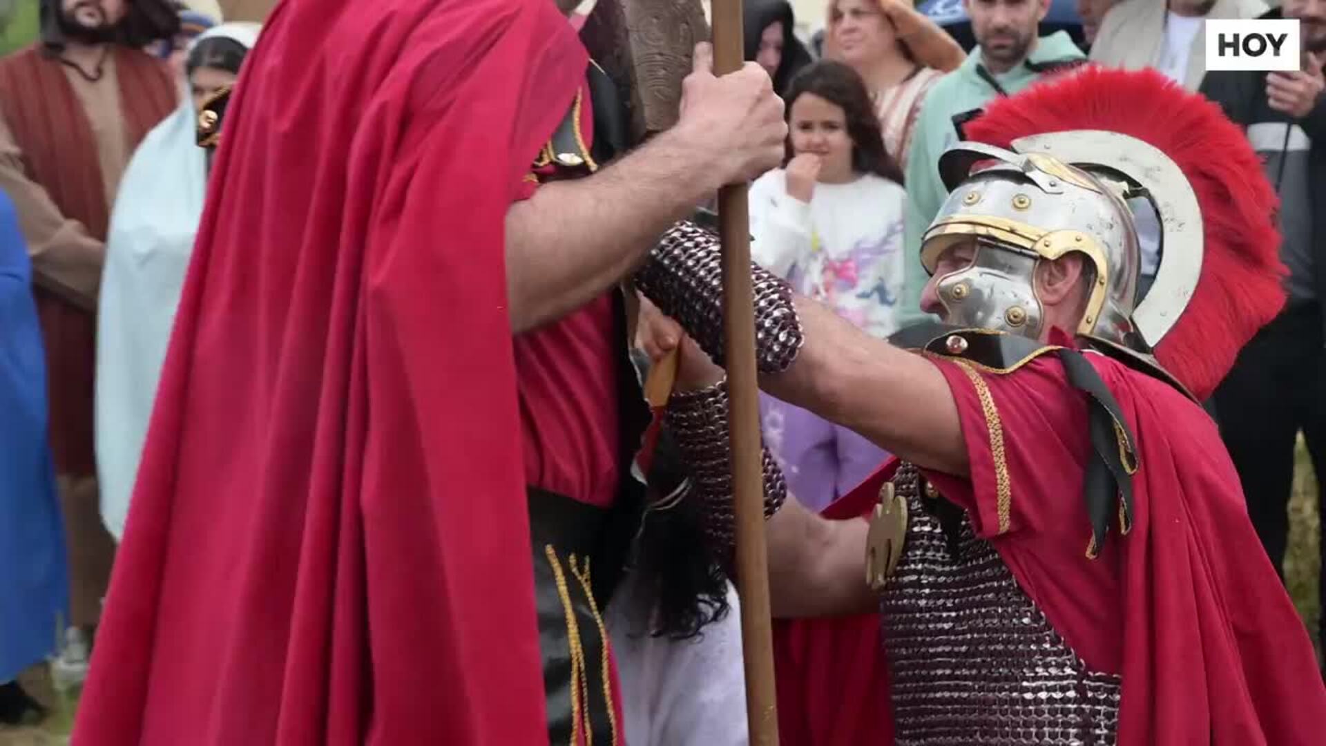 Viacrucis del Cerro de Reyes, en Badajoz.