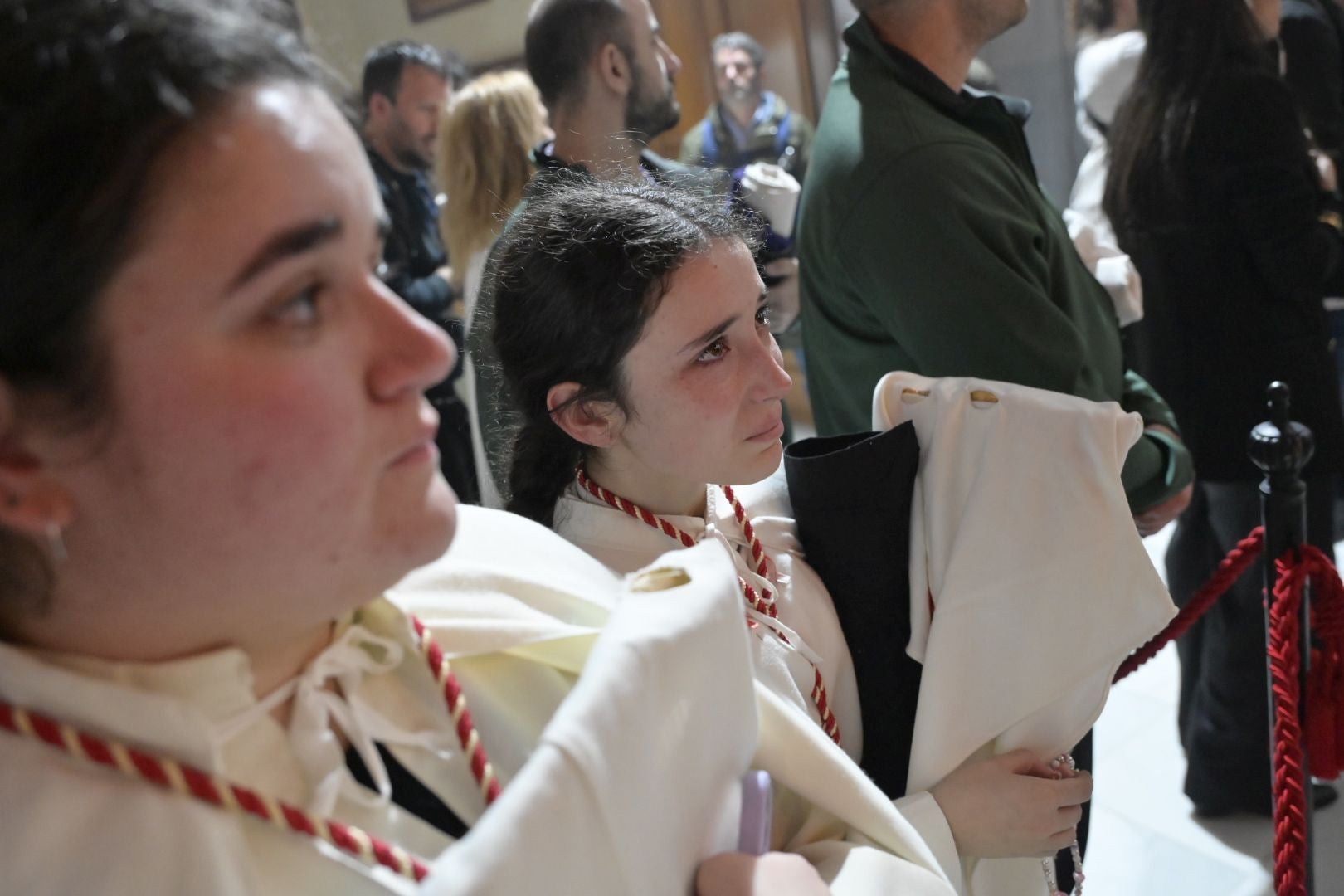 La suspensión del Santo Entierro de Badajoz, en imágenes