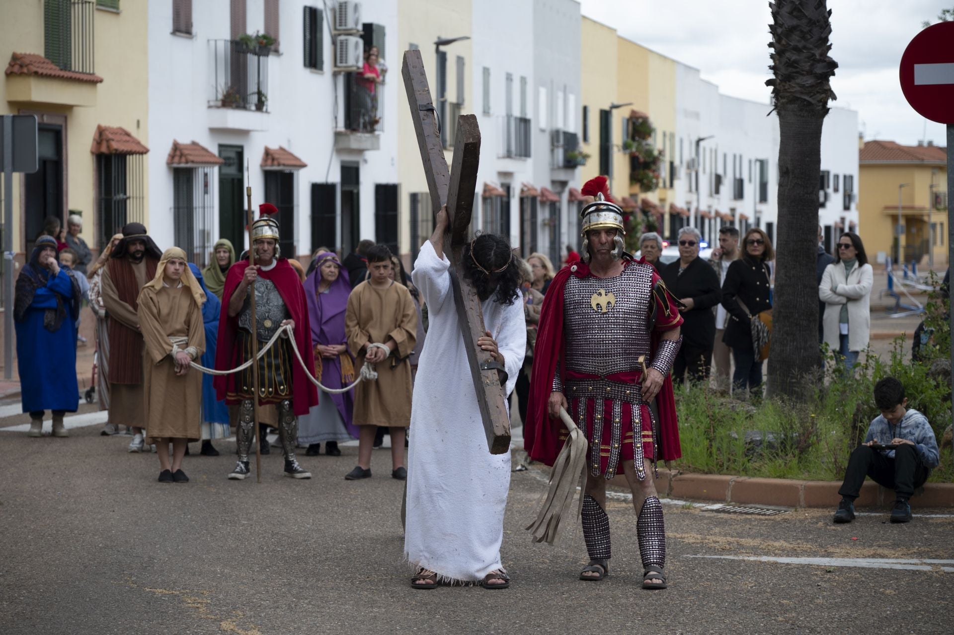 El viacrucis del Cerro de Reyes, en imágenes