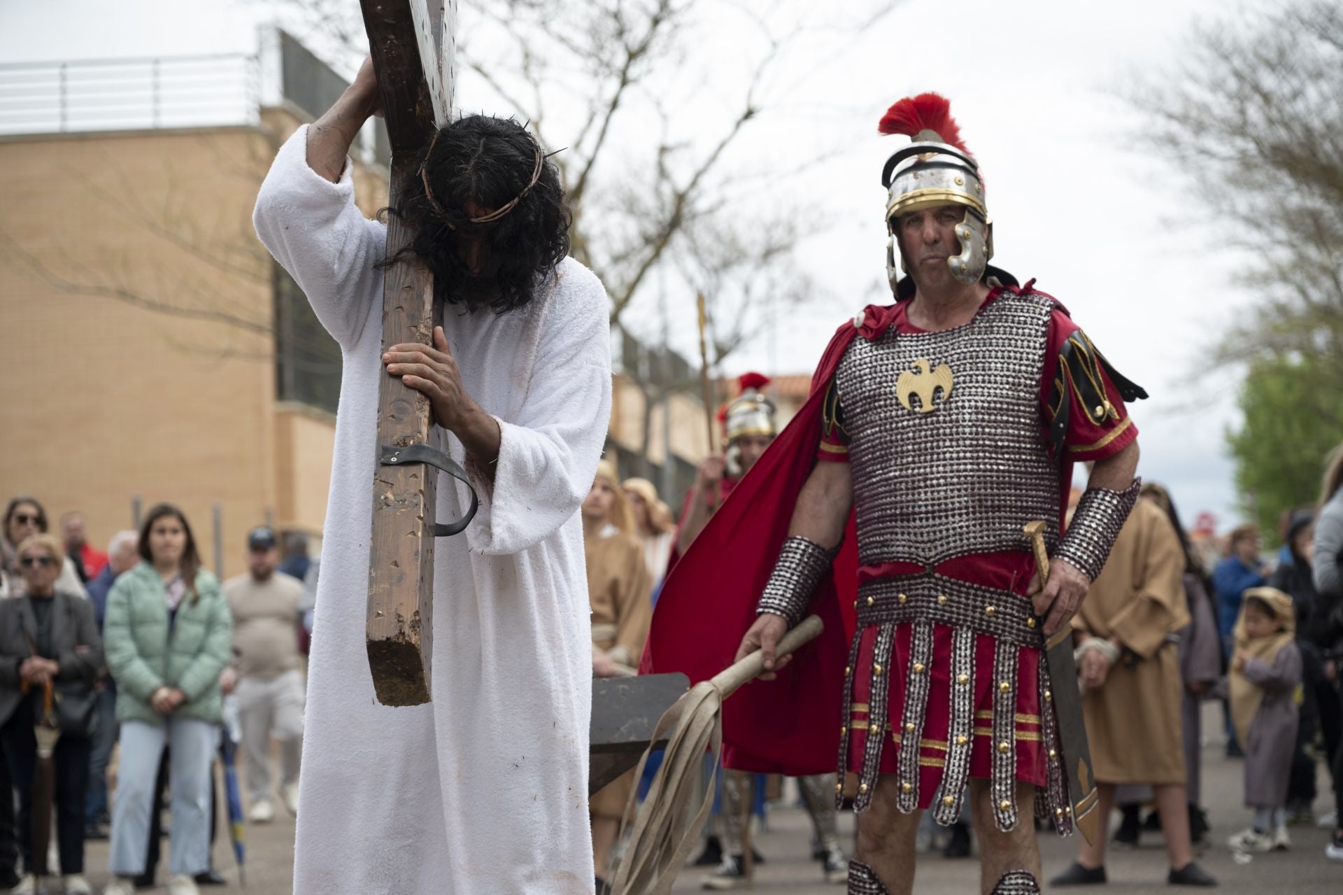 El viacrucis del Cerro de Reyes, en imágenes