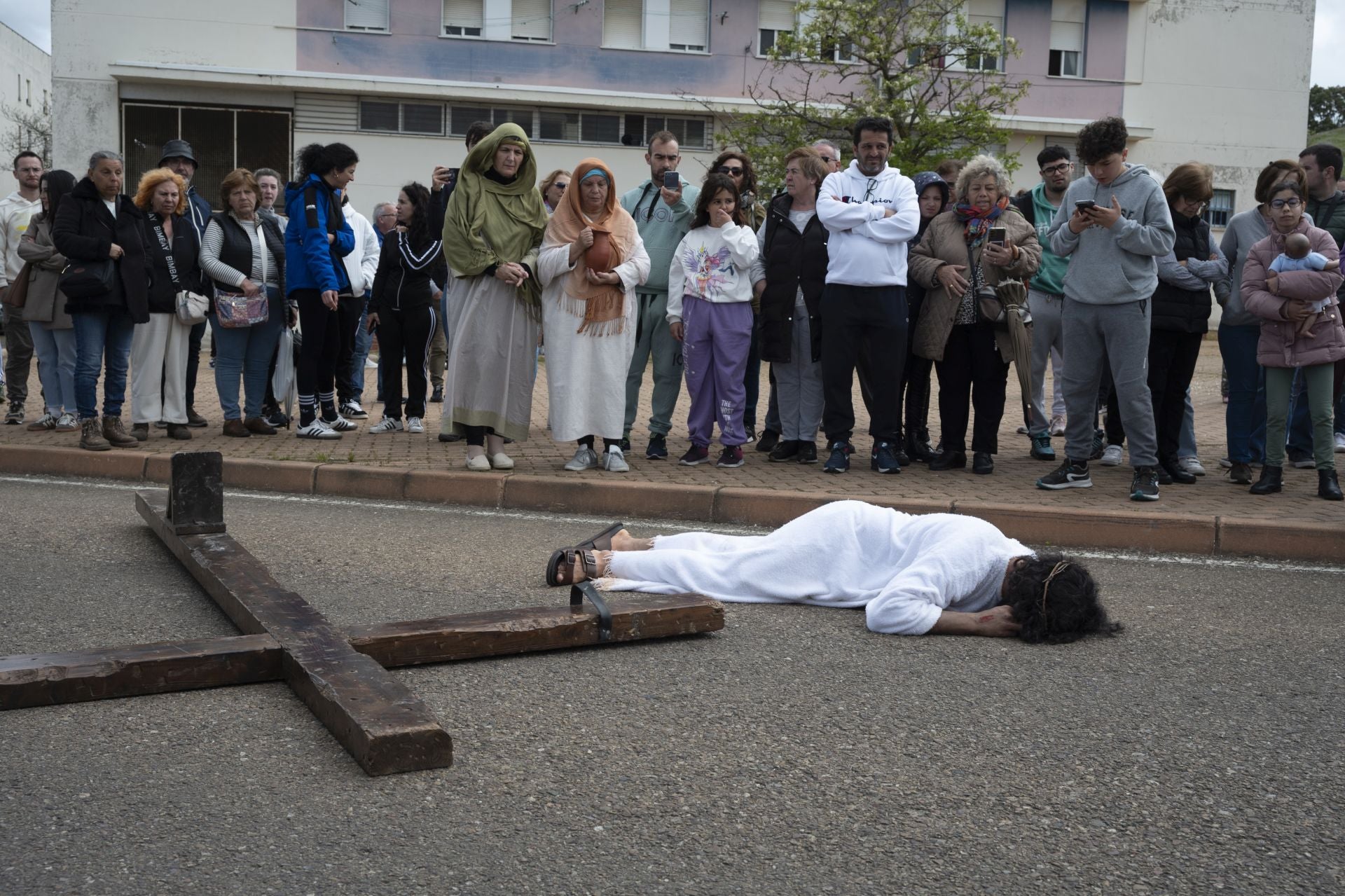 El viacrucis del Cerro de Reyes, en imágenes