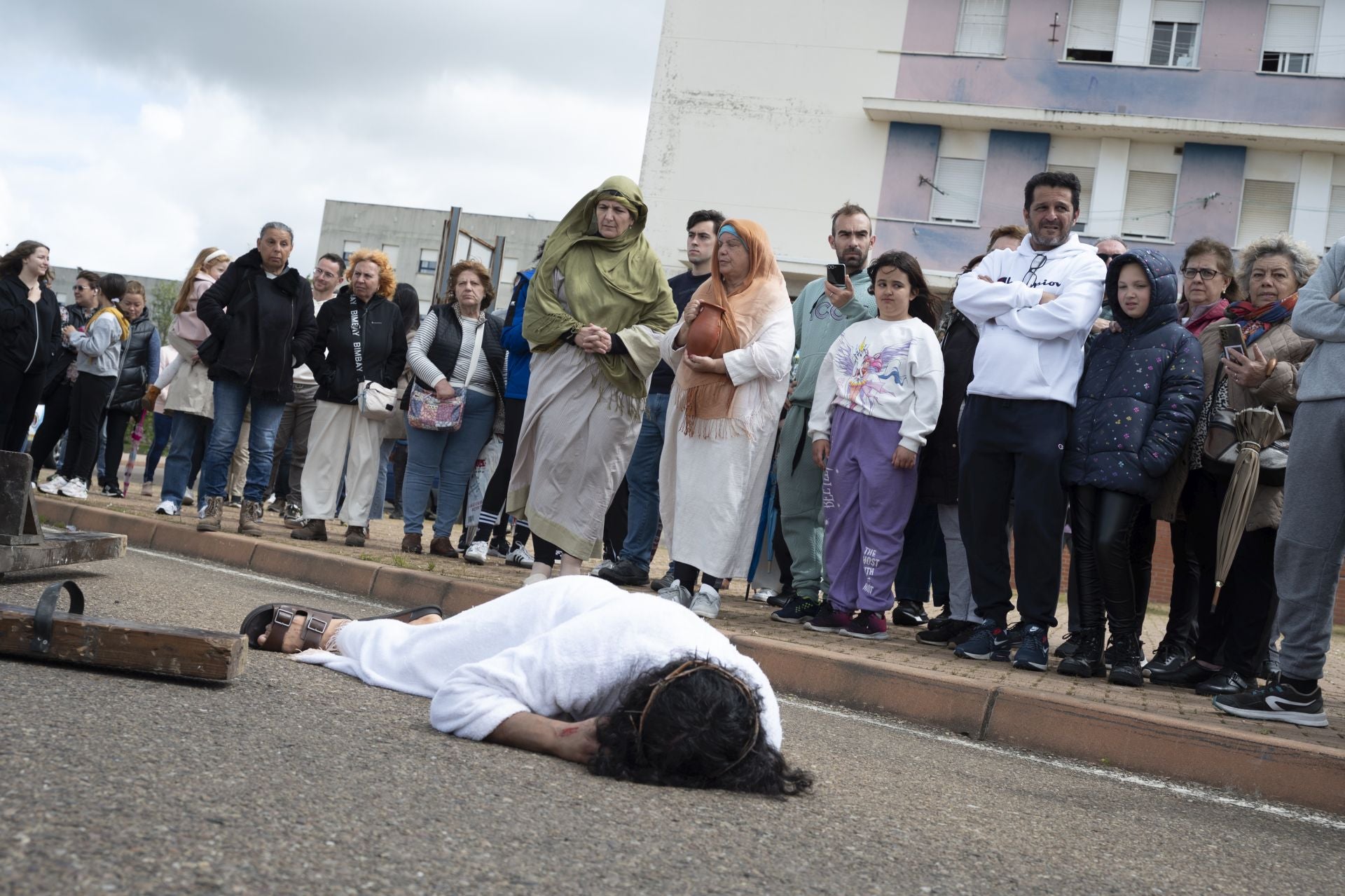 El viacrucis del Cerro de Reyes, en imágenes