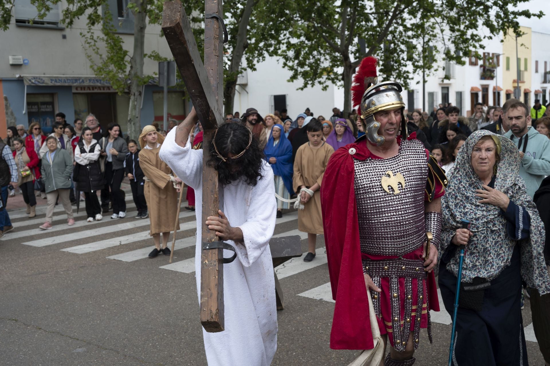 El viacrucis del Cerro de Reyes, en imágenes