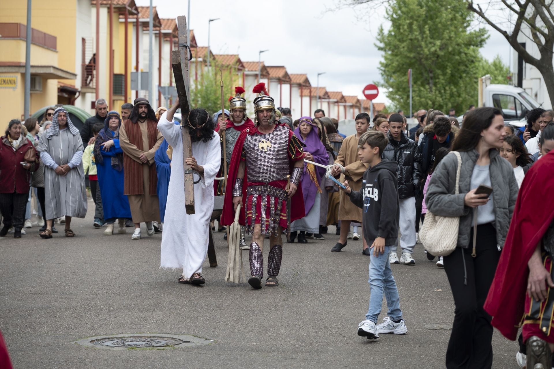 El viacrucis del Cerro de Reyes, en imágenes