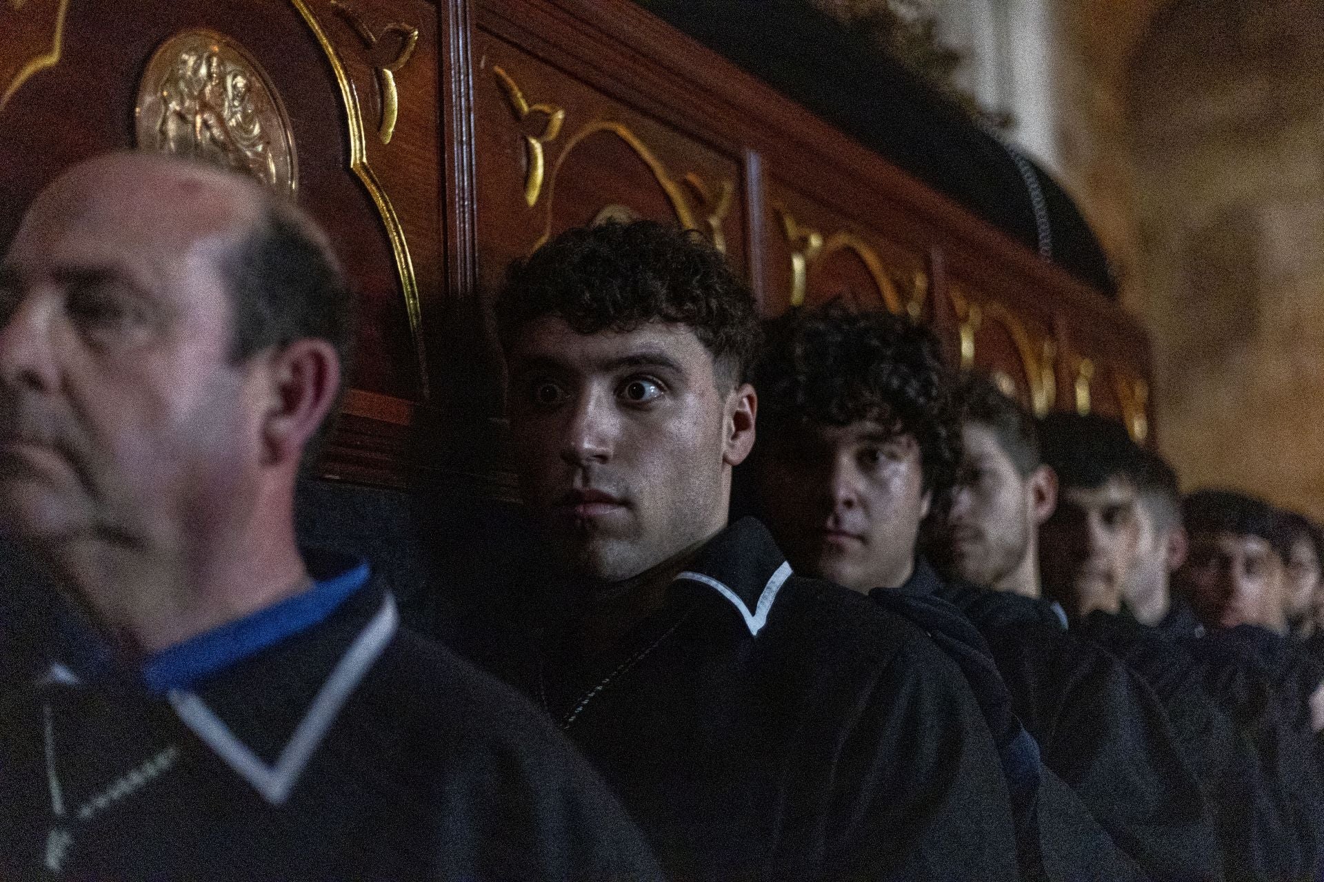 La suspensión del Santo Entierro de Cáceres, en imágenes