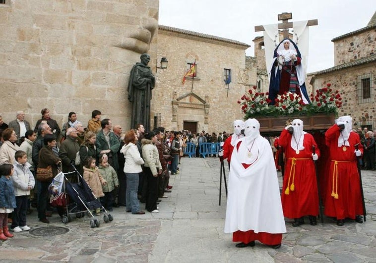 Estos son los itinerarios de las procesiones del Sábado Santo en Extremadura