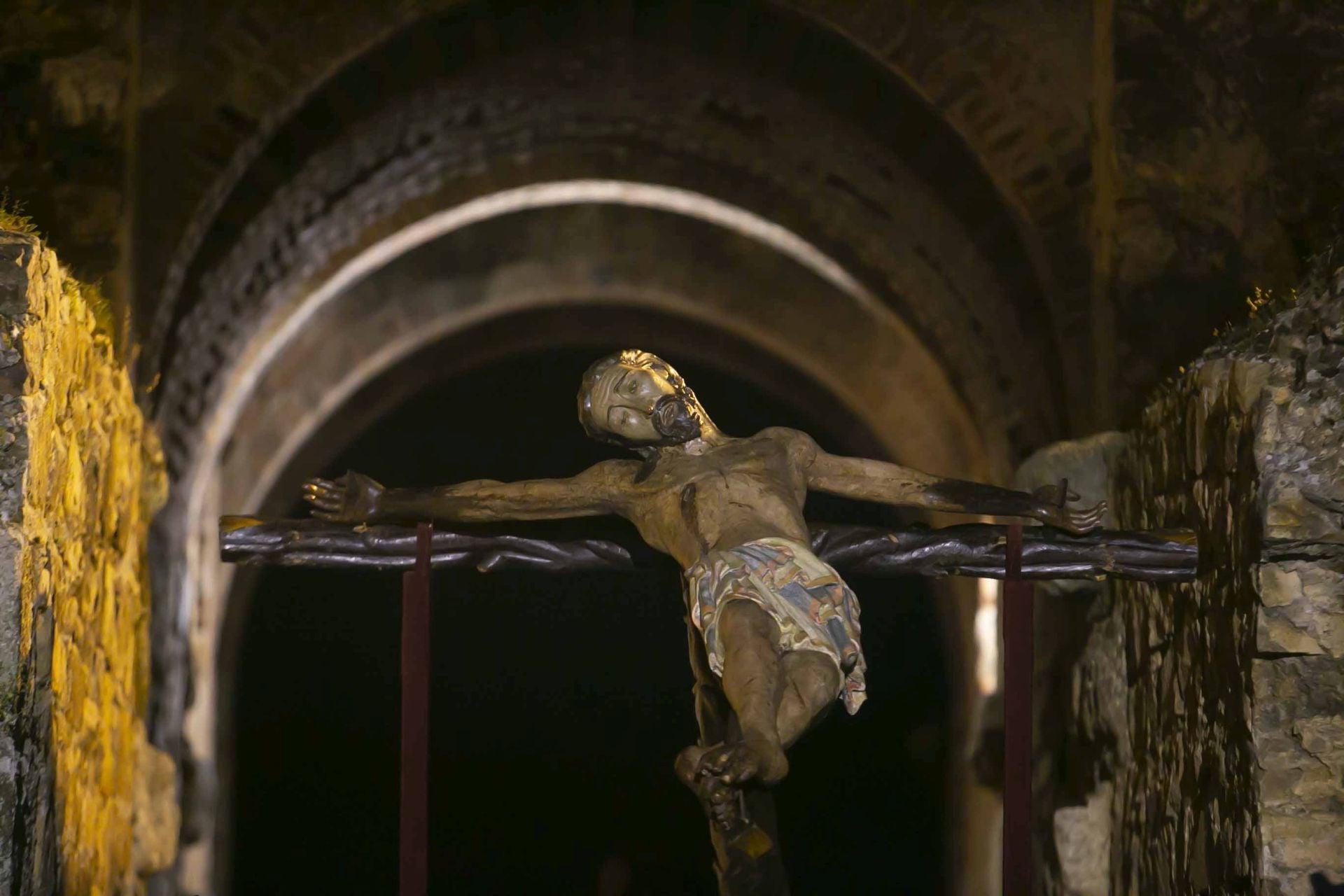 Las mejores imágenes del viacrucis en el Anfiteatro de Mérida