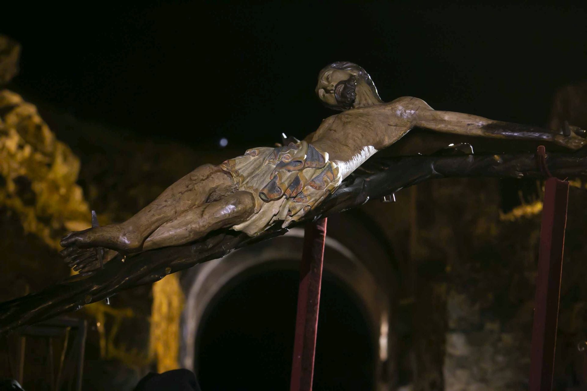 Las mejores imágenes del viacrucis en el Anfiteatro de Mérida