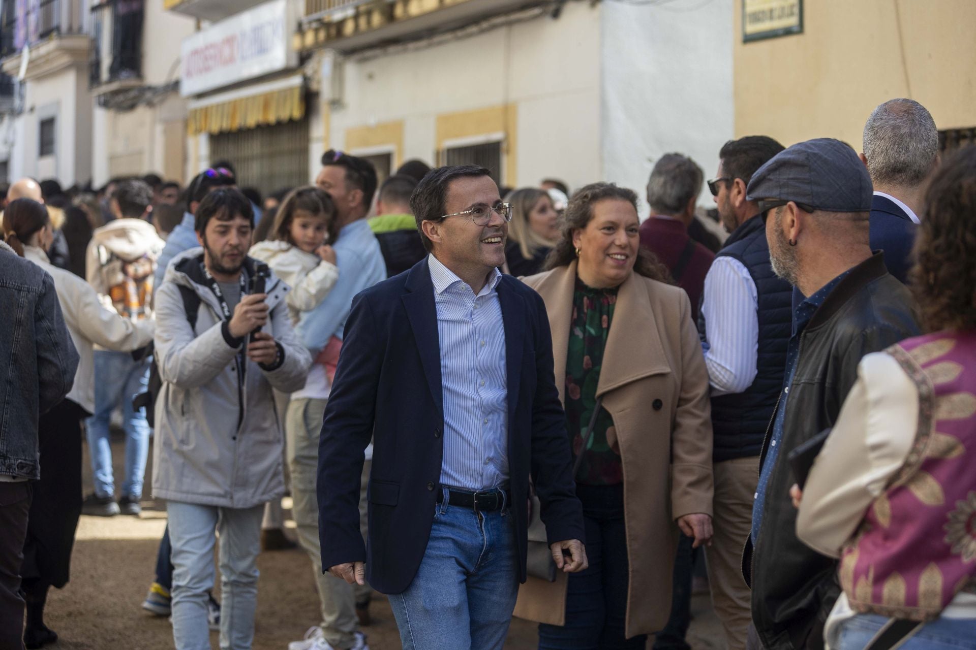 Así han cruzado los jinetes por La Corredera de Arroyo de la Luz