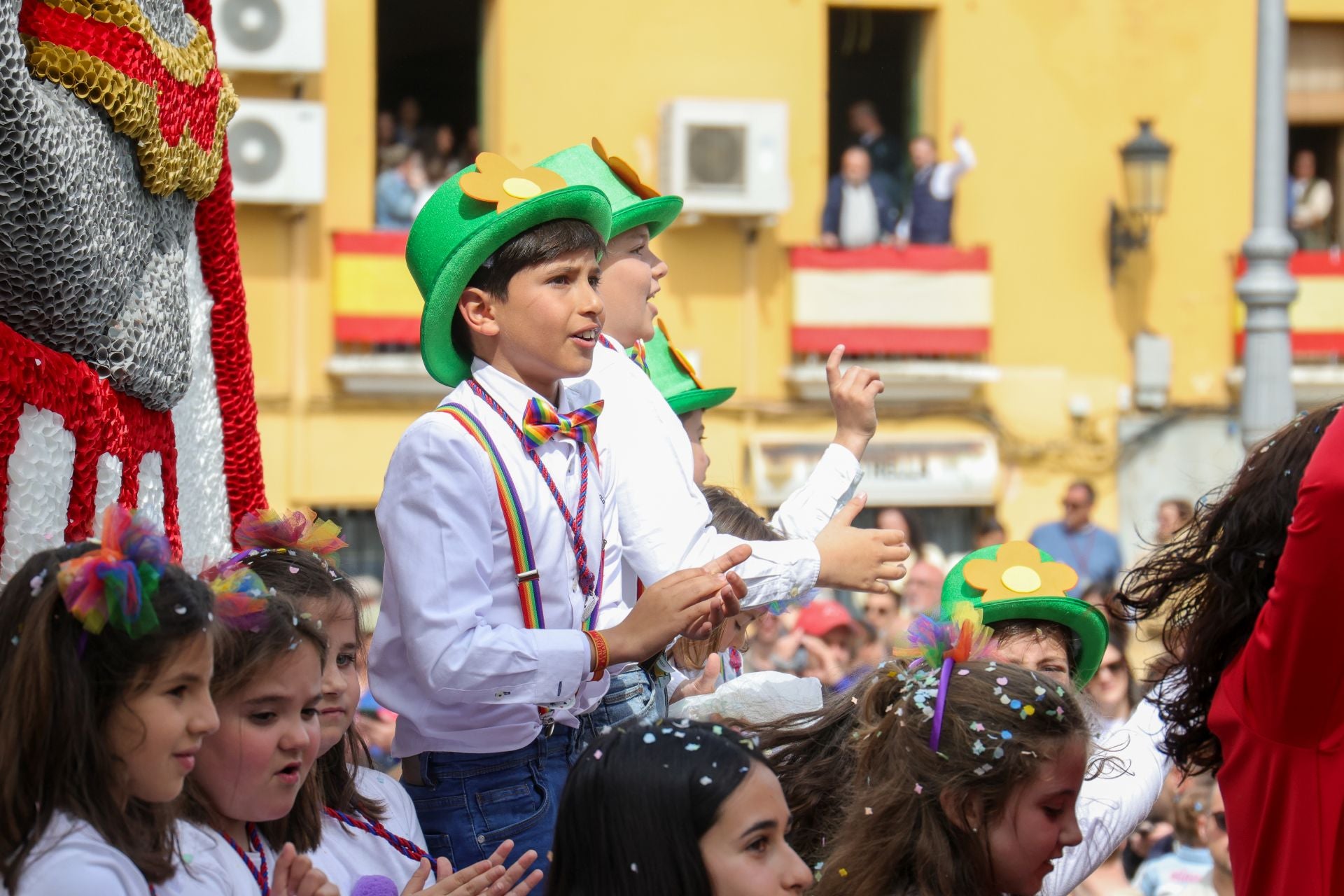 Fotos: Desfile de carrozas de la romería de Piedraescrita de Campanario