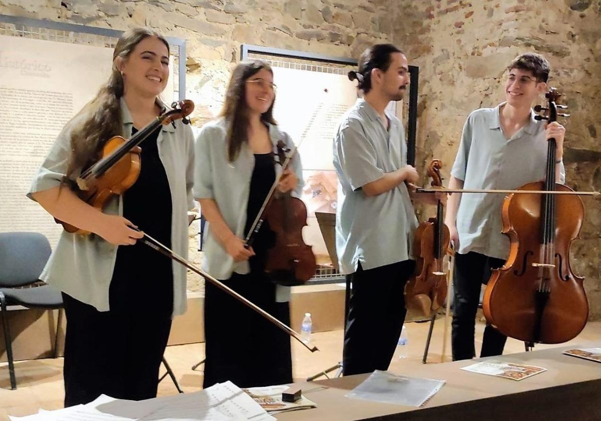 Un ciclo de cuartetos ofrece conciertos en museos de Badajoz, Olivenza, Llerena, Villafranca y Almendralejo