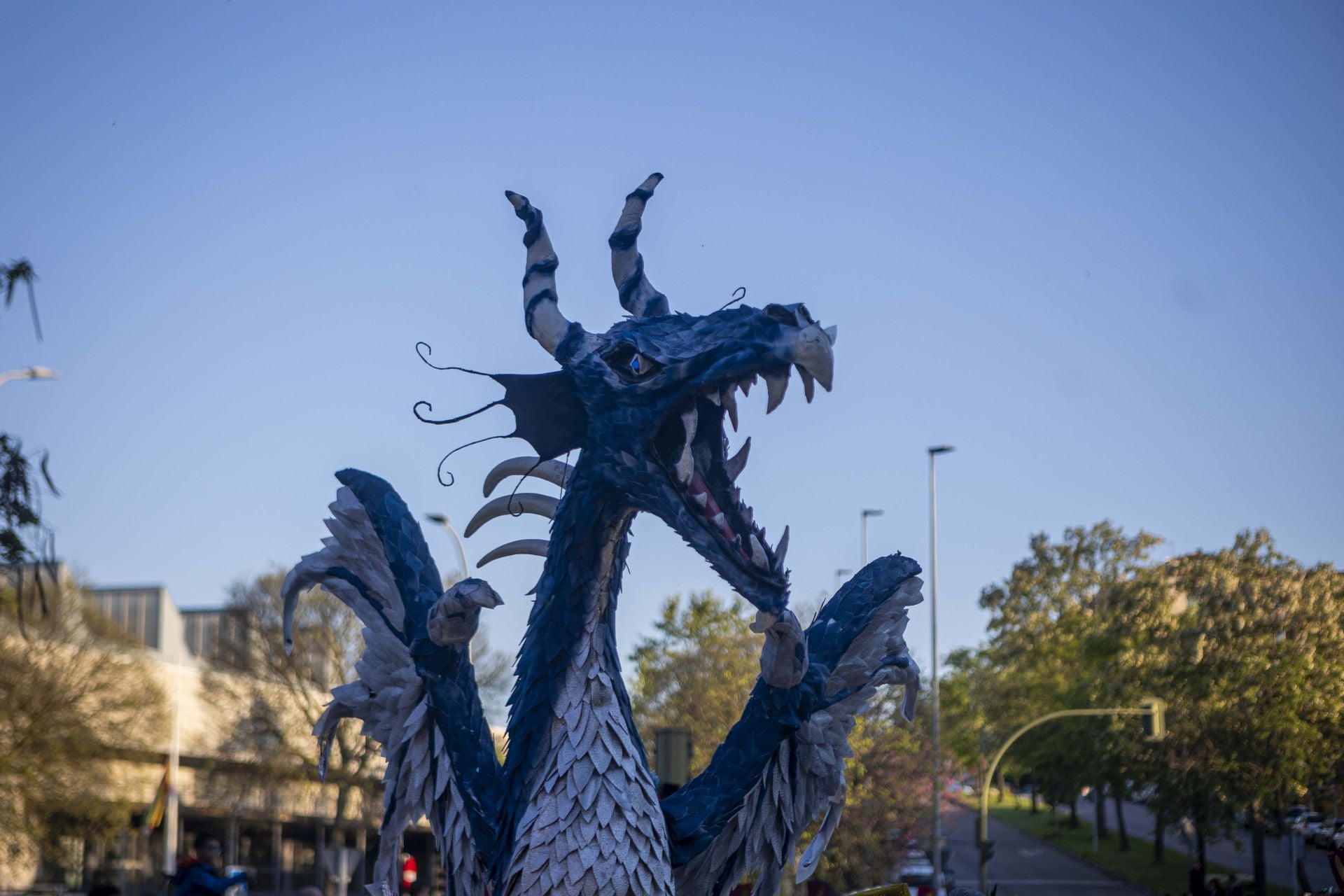 El desfile de San Jorge de Cáceres, en imágenes