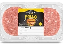 «Burguer meat de pollo», el producto sobre el que se ha lanzado el aviso de presencia de Salmonella