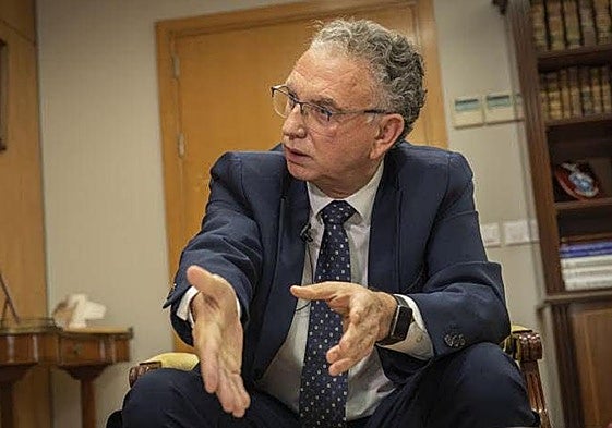 José Luis Quintana, Delegado del Gobierno en Extremadura, en una foto de archivo.