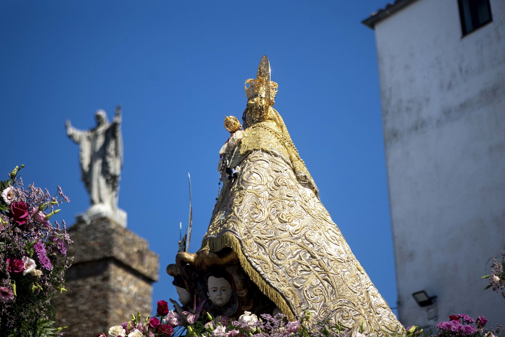 La bajada de la Virgen de la Montaña a la ciudad, en imágenes