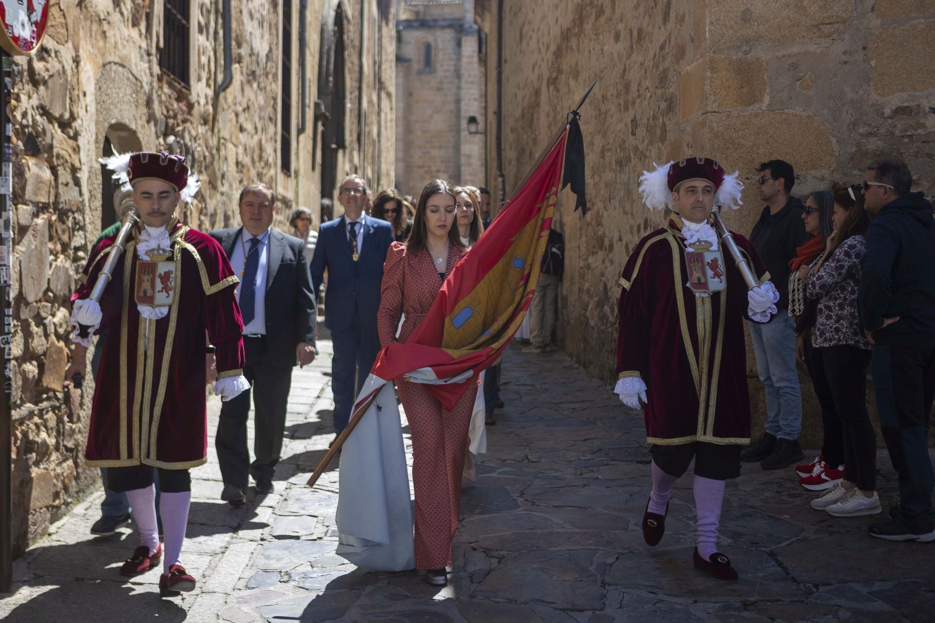 El día de San Jorge en Cáceres, en imágenes
