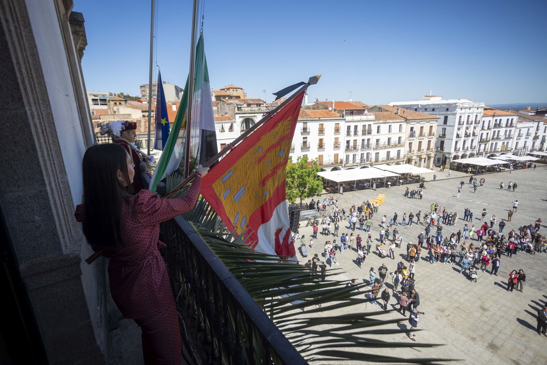 El día de San Jorge en Cáceres, en imágenes