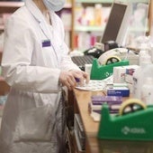 Imagen de archivo de una farmacia.
