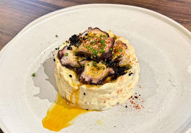 Ensaladilla de pulpo.