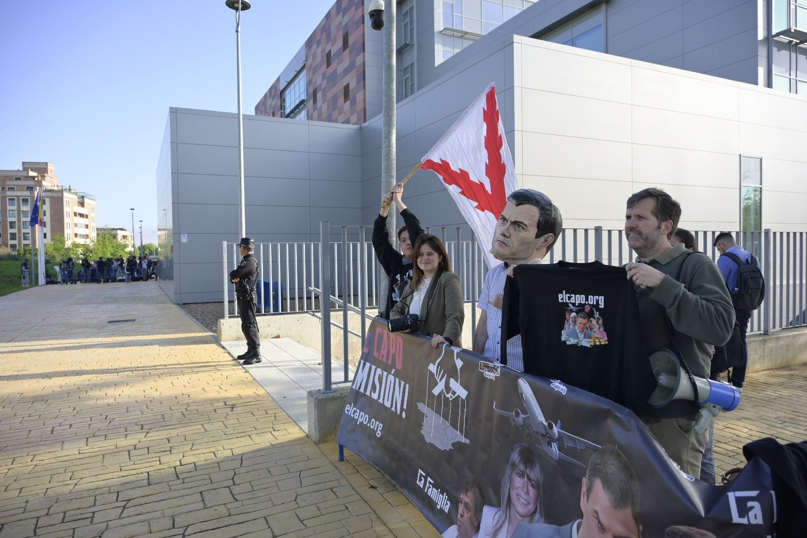 Fotos | David Sánchez declara este viernes en el juzgado de Badajoz
