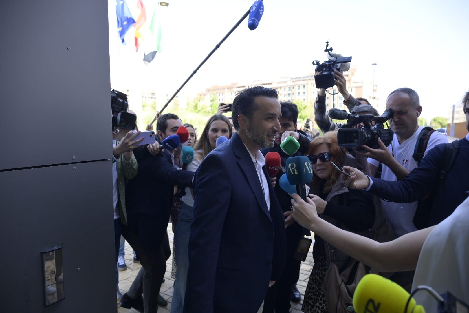 Fotos | David Sánchez declara este viernes en el juzgado de Badajoz