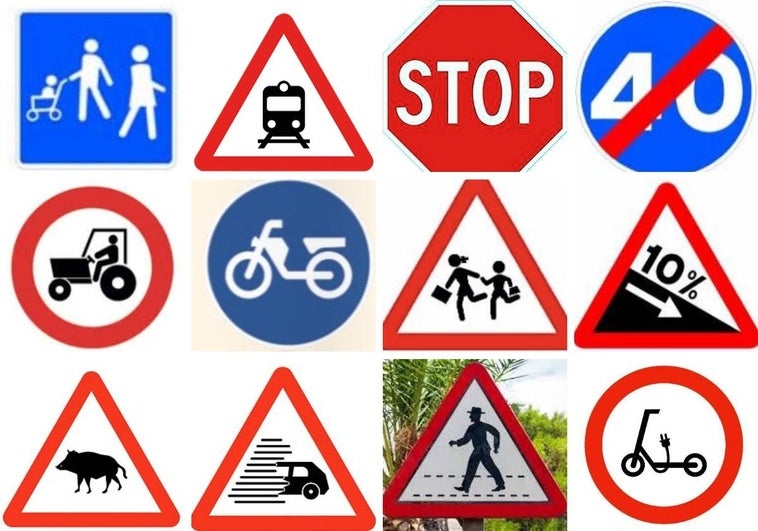 Estas son algunas de las nuevas señales viales que incorporará Tráfico