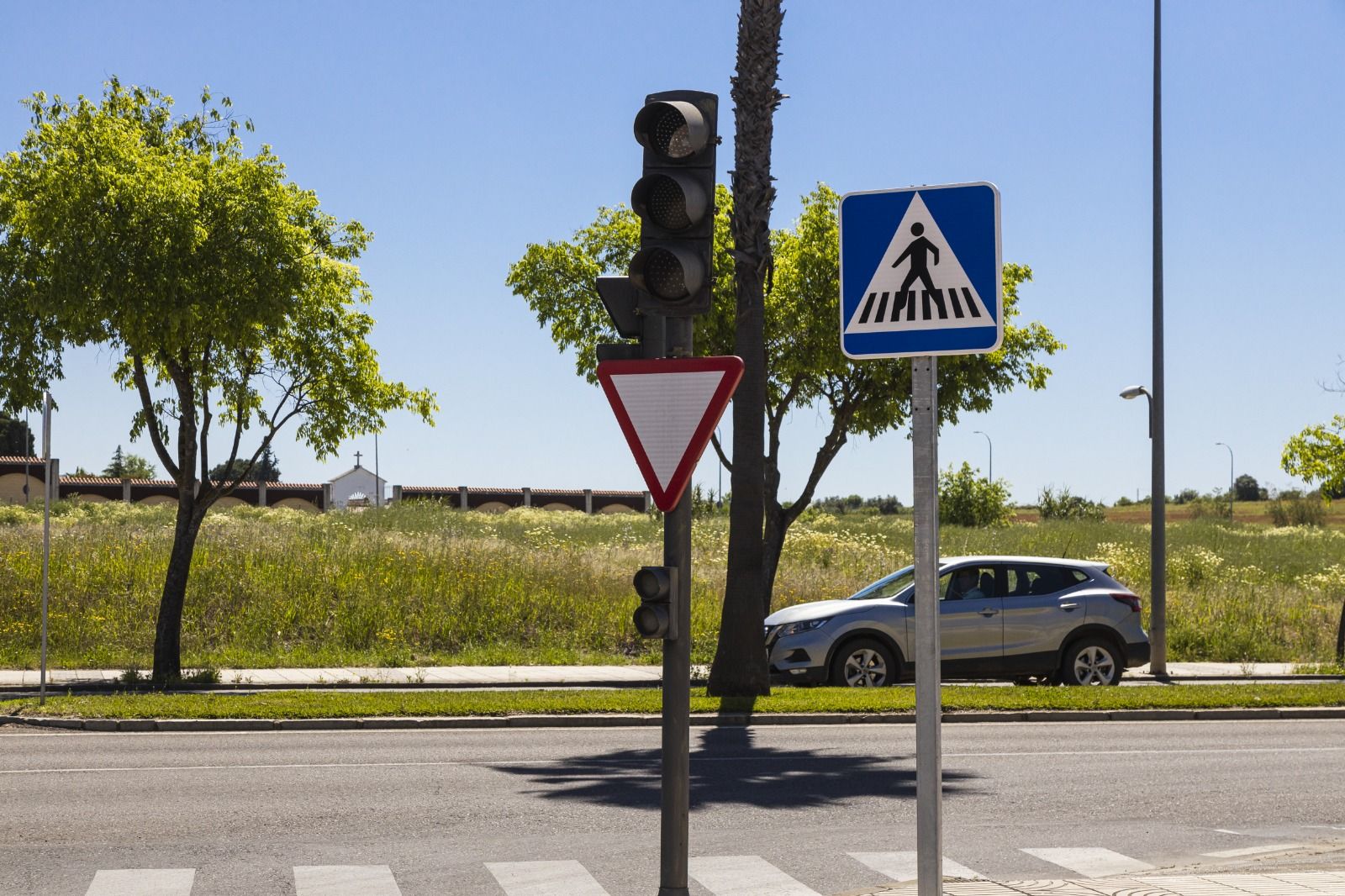 Semáforos sin funcionar en Badajoz
