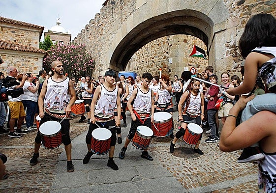 Animación en el womad en una de sus ediciones anteriores.