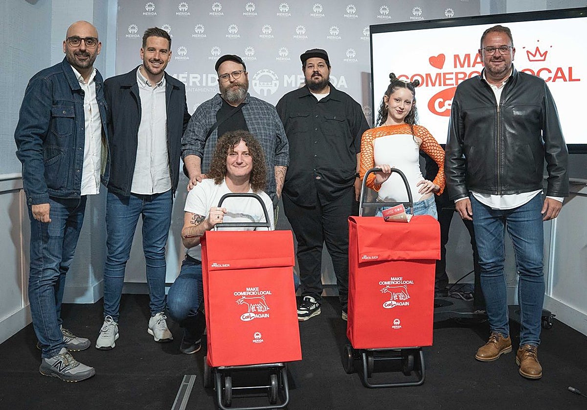 Presentación de la campaña municipal por el comercio local.