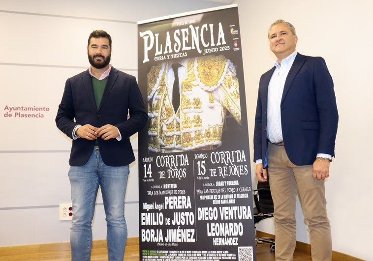 Miguel Ángel Perera, Emilio de Justo y Borja Jiménez encabezan el cartel taurino de las Ferias de Plasencia