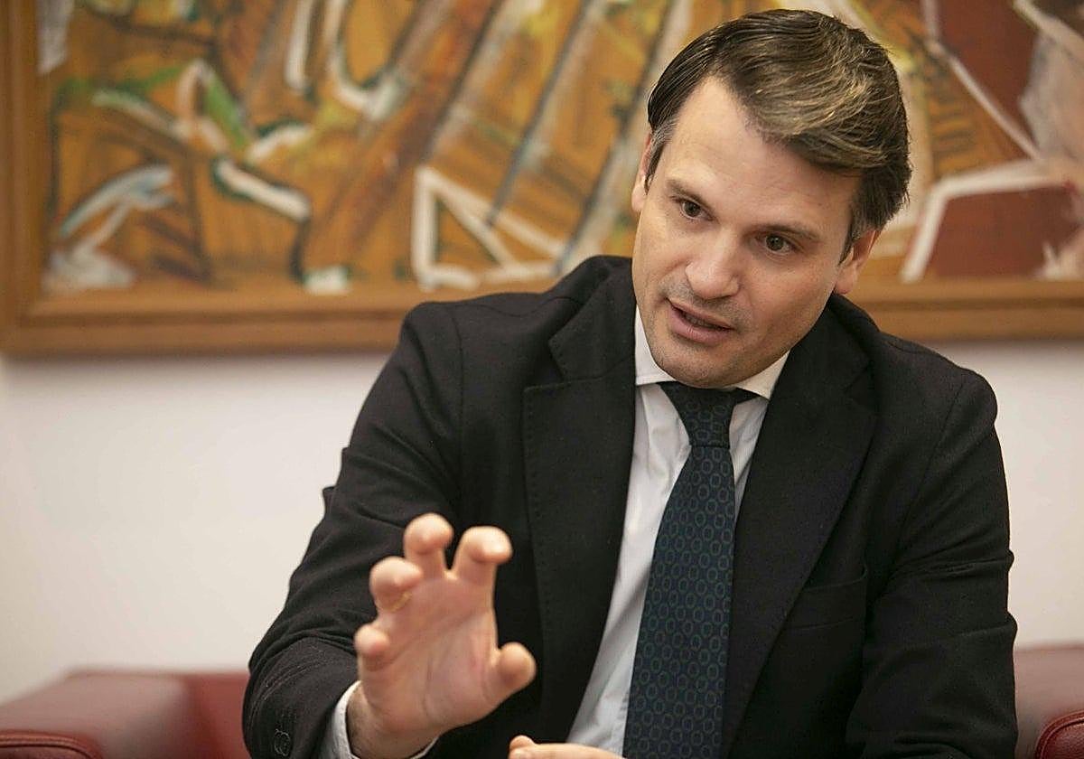 Abel Bautista, consejero de Presidencia e Interior de la Junta de Extremadura.