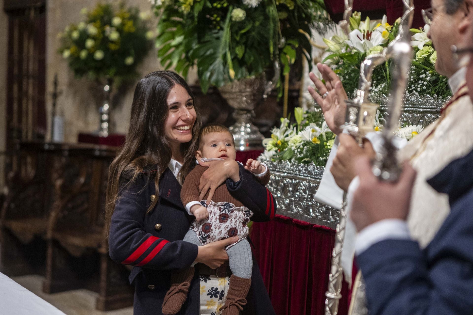 La presentación de los niños ante la Virgen de la Montaña, en imágenes