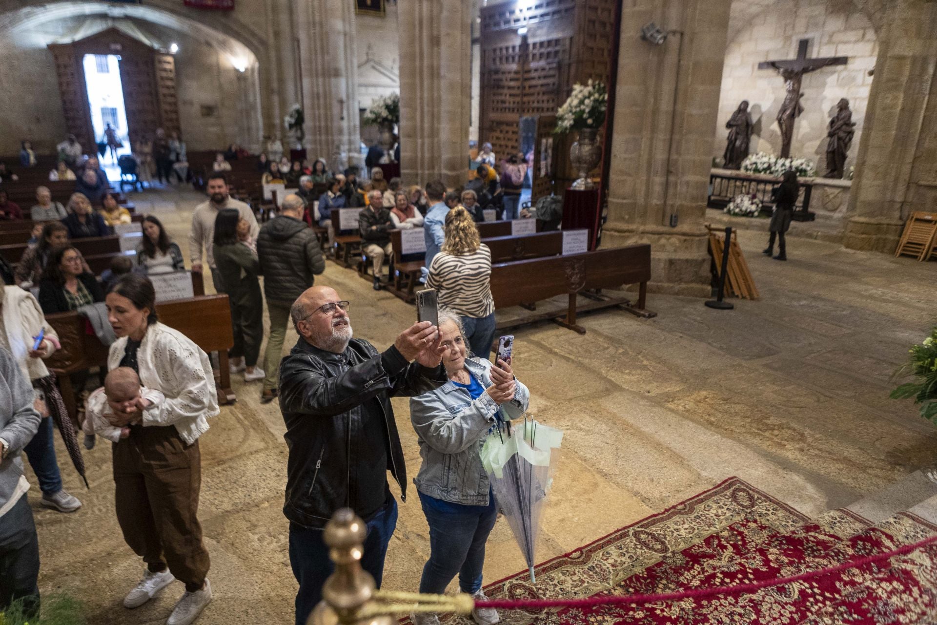 La presentación de los niños ante la Virgen de la Montaña, en imágenes