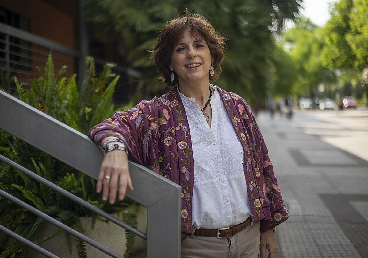 Durán, fotografiada hace unos días en Cáceres, donde está la Defensoría que dirige.