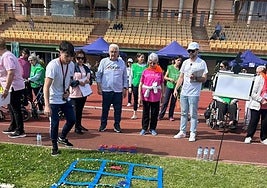 Las primeras olimpiadas Hispanolusas en el polideportivo de La Granadilla.