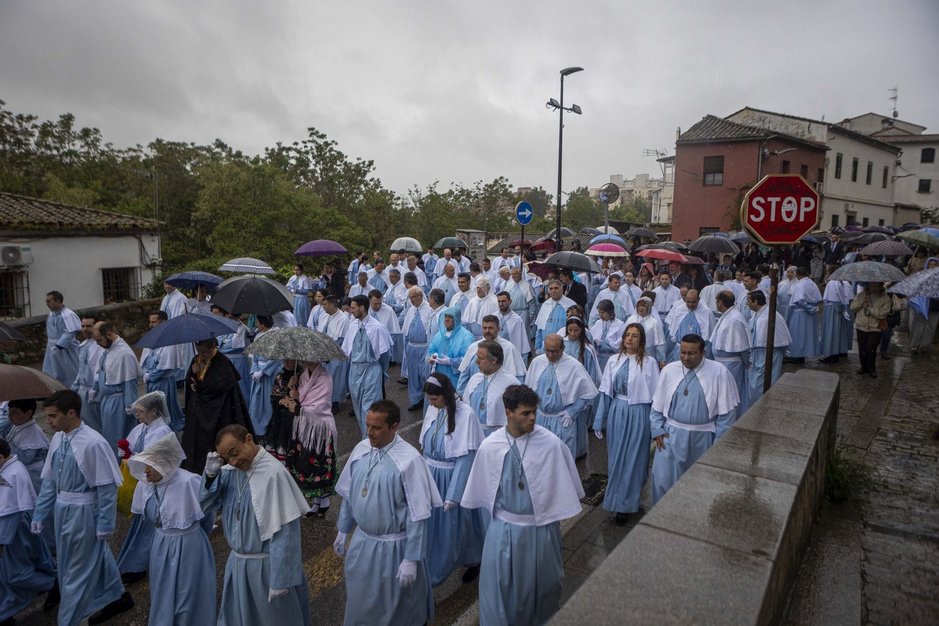 El regreso de la patrona de Cáceres a su santuario, en imágenes