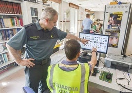 Foto de archivo de la Guardia Civil en Badajoz.