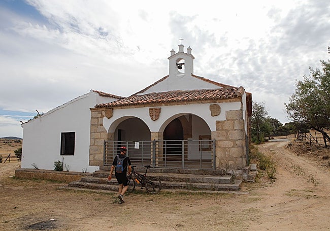 Exterior de la ermita de Santa Lucía en una imagen de archivo.
