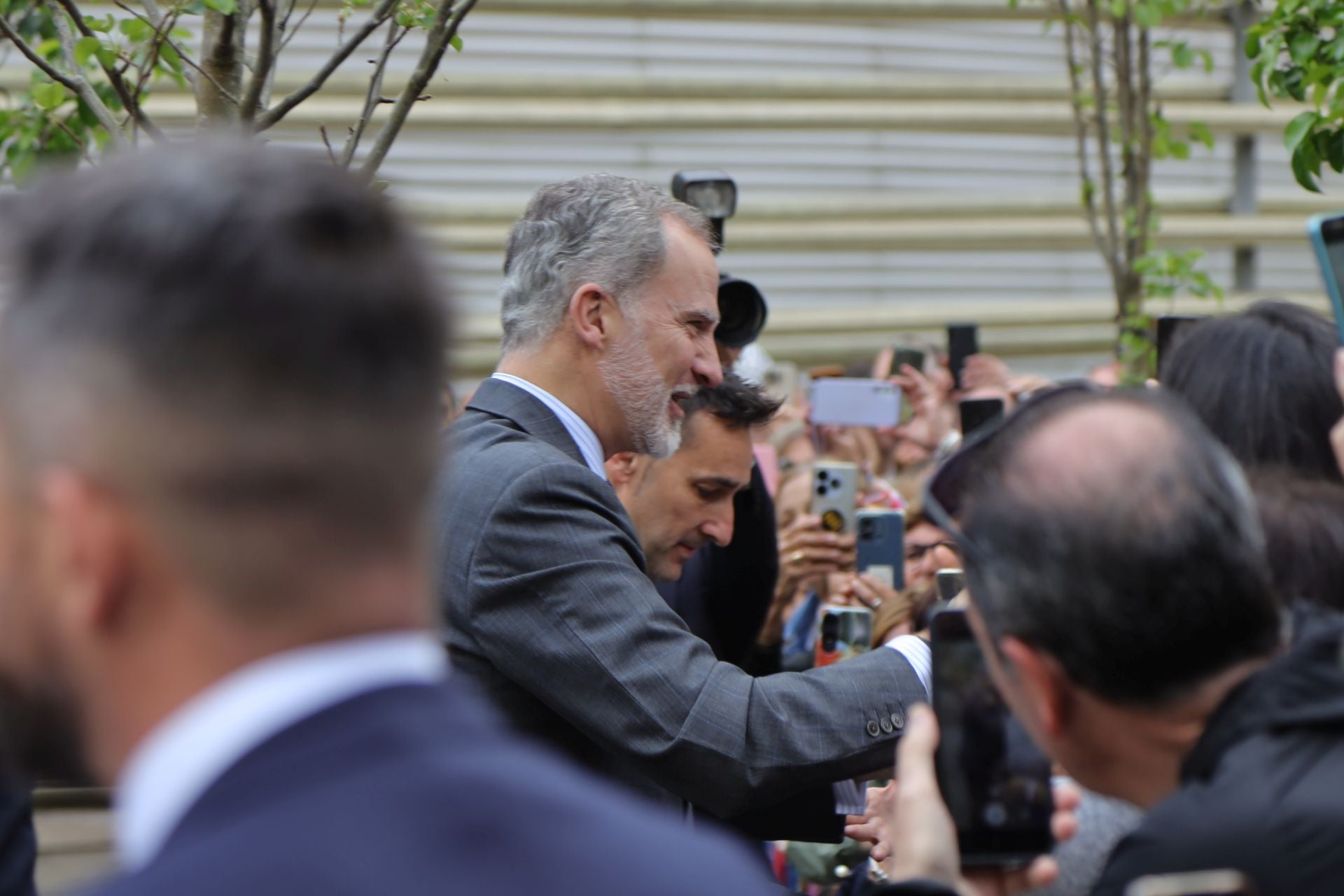 La visita del Rey Felipe VI a Badajoz, en imágenes