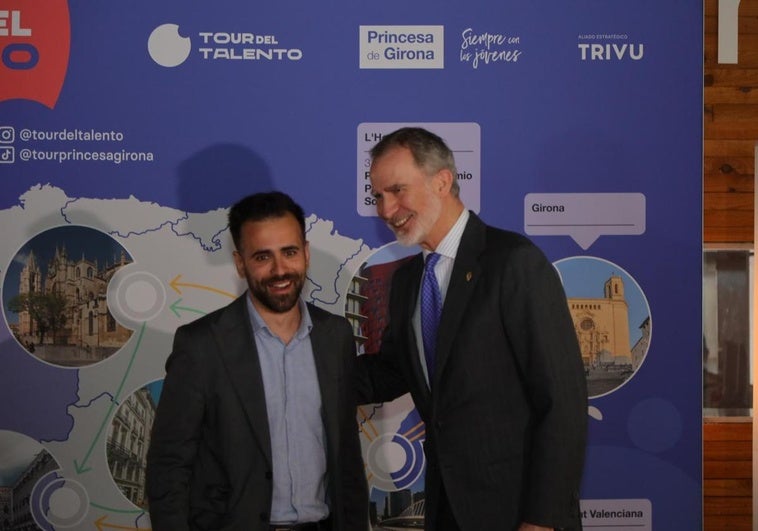 Andoni Forner gana el Princesa de Girona de ciencias en un acto presidido por el Rey en Badajoz