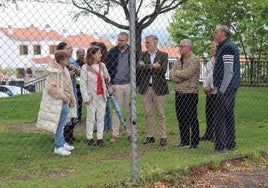 Fernando Pizarro, en el parque de Formosa, donde se está estudiando la construcción de un parking.