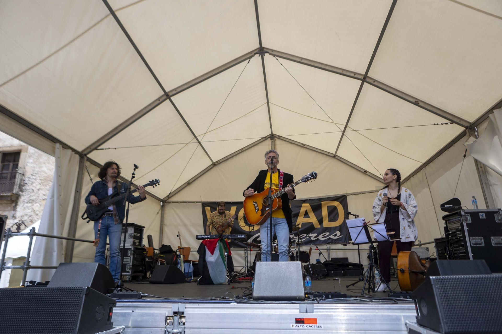 Fotos | Así ha sido el viernes de Womad en Cáceres