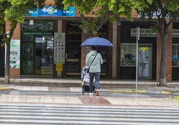 La Aemet prevé lluvia este fin de semana en Extremadura y no descarta tormentas