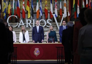 Felipe VI en Yuste: «Es el momento de devolverle a Europa todo lo que nos ha dado»