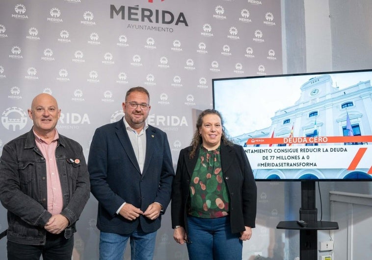 El Ayuntamiento de Mérida liquida la deuda de 77 millones y sale del plan de ajuste