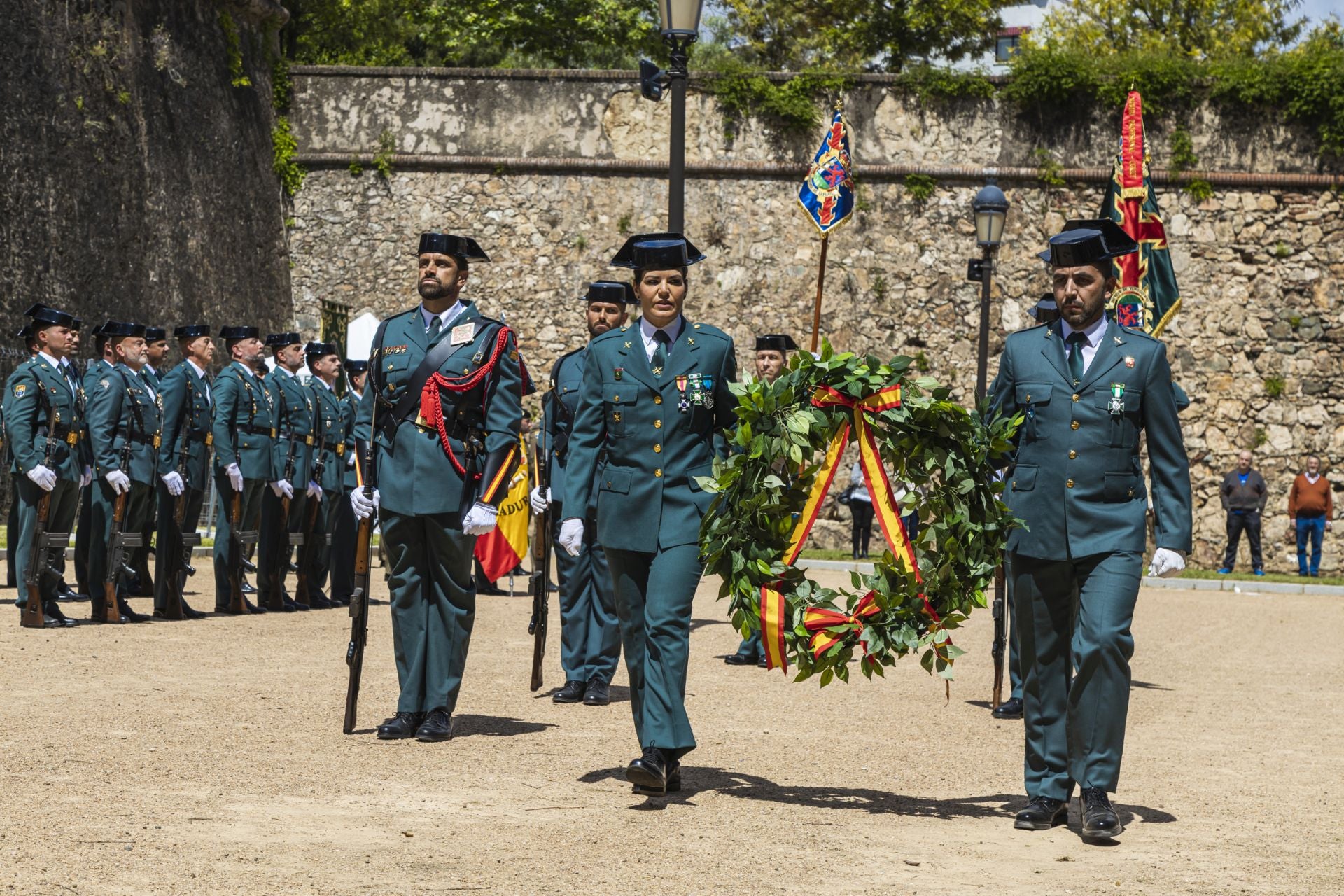 Así ha sido el acto con el que la Guardia Civil ha celebrado el 181 aniversario de su fundación