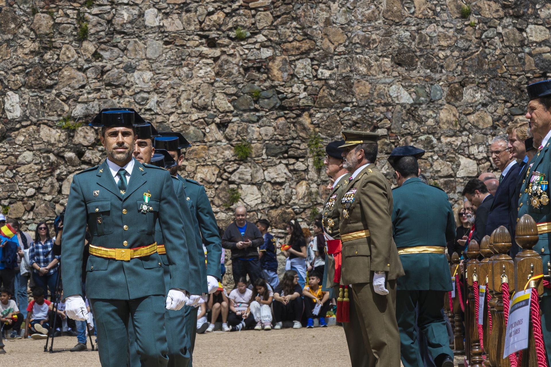Así ha sido el acto con el que la Guardia Civil ha celebrado el 181 aniversario de su fundación
