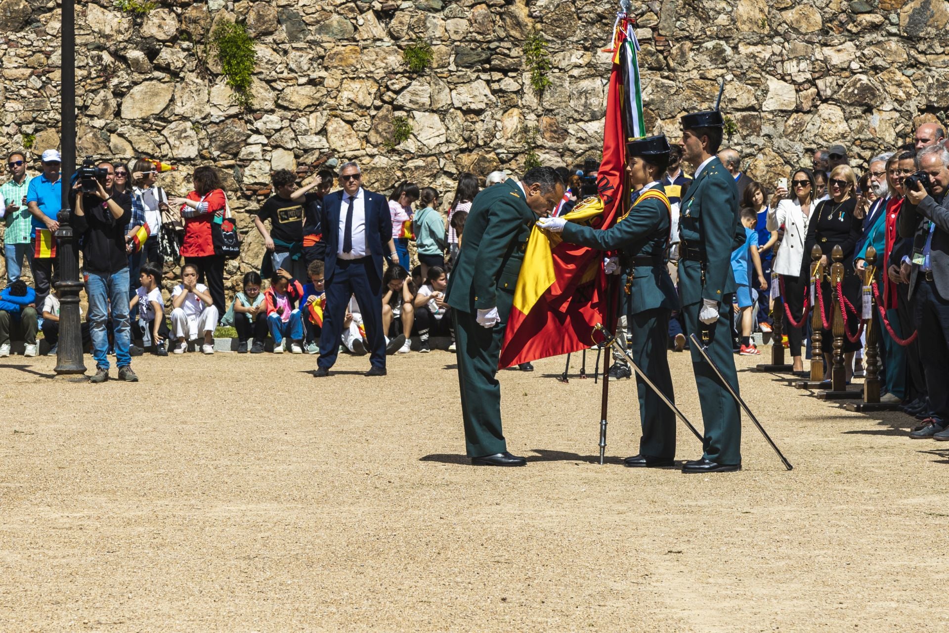 Así ha sido el acto con el que la Guardia Civil ha celebrado el 181 aniversario de su fundación