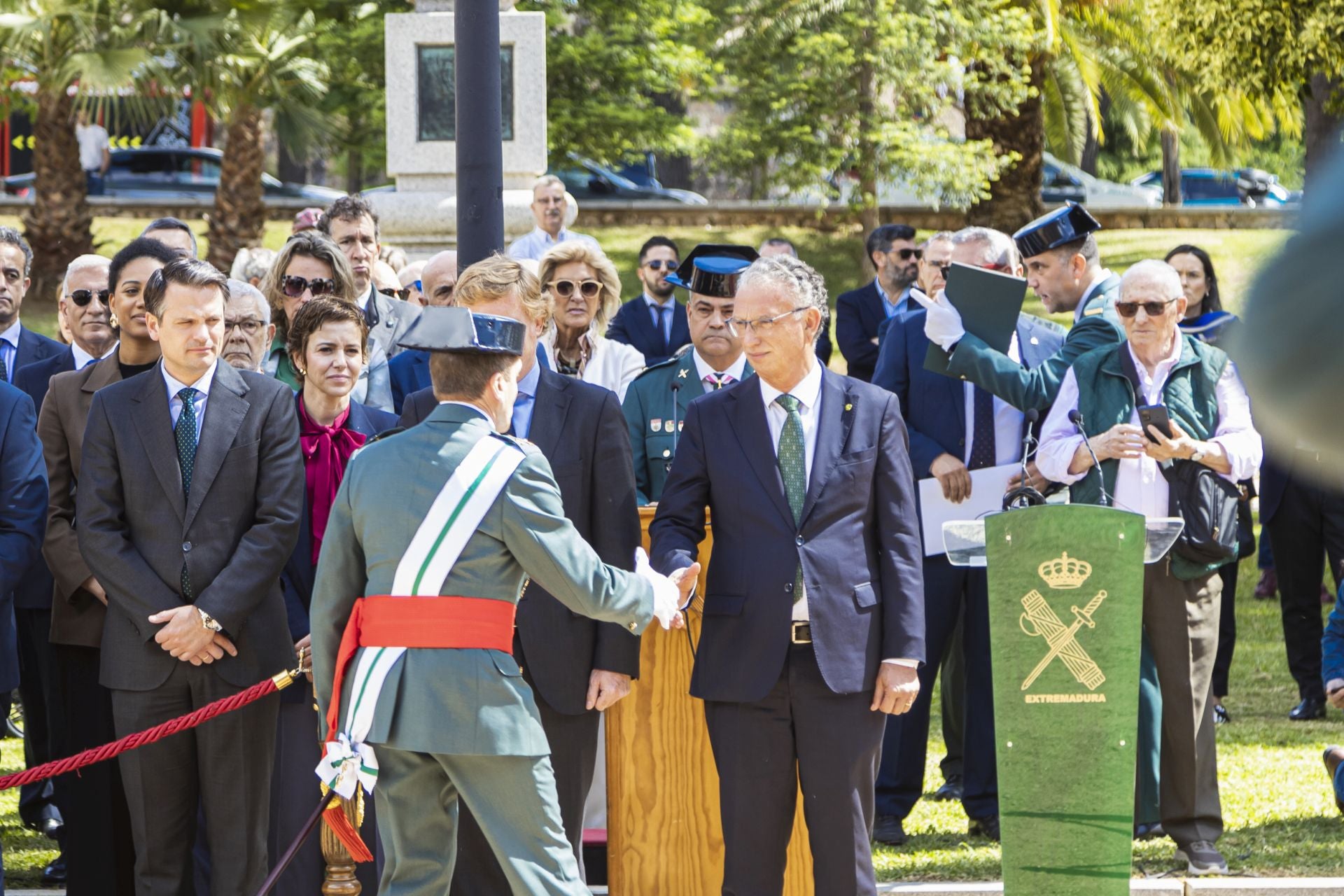 Así ha sido el acto con el que la Guardia Civil ha celebrado el 181 aniversario de su fundación