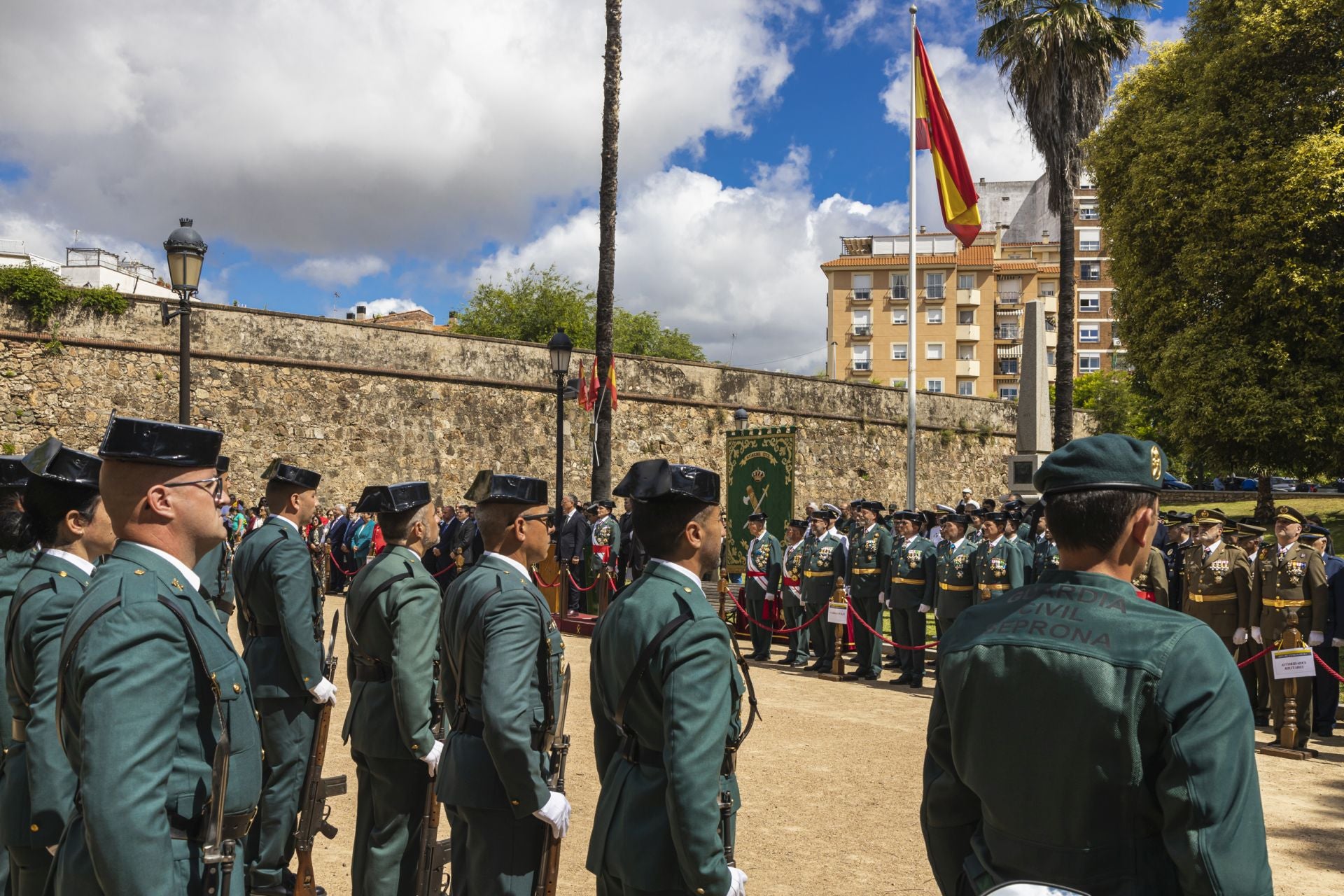 Así ha sido el acto con el que la Guardia Civil ha celebrado el 181 aniversario de su fundación